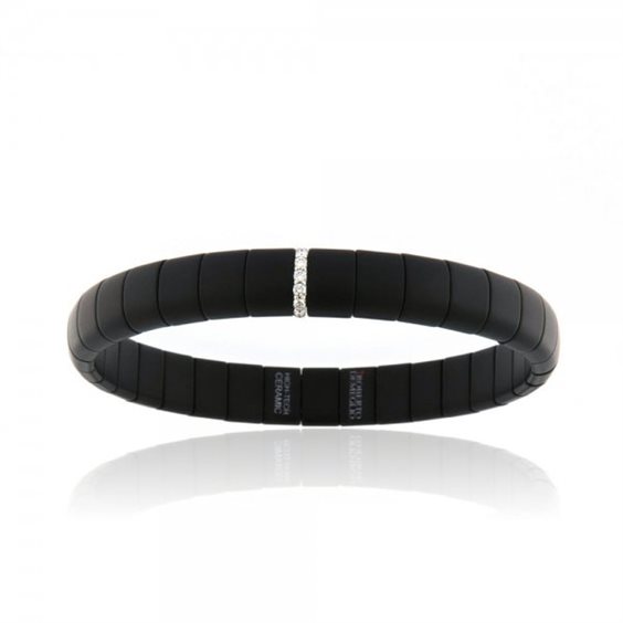 Bracciale Roberto Demeglio Pura in Ceramica Diamante GC4GN1DBOBS - GC4GN1DBOBS
